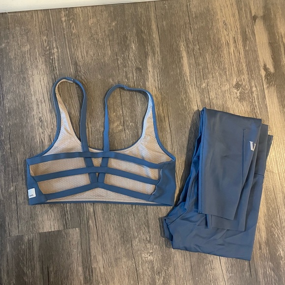 Vuori Yosemite Bra in Pool Blue - Picture 4 of 4